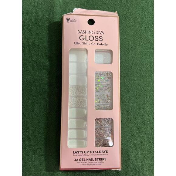 Dashing Diva Gloss Ultra Shine Gel METEOR SHOWER 32 Nail Strips Open‎ Box - Picture 4 of 6